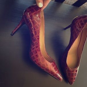 Calvin Klein red heels